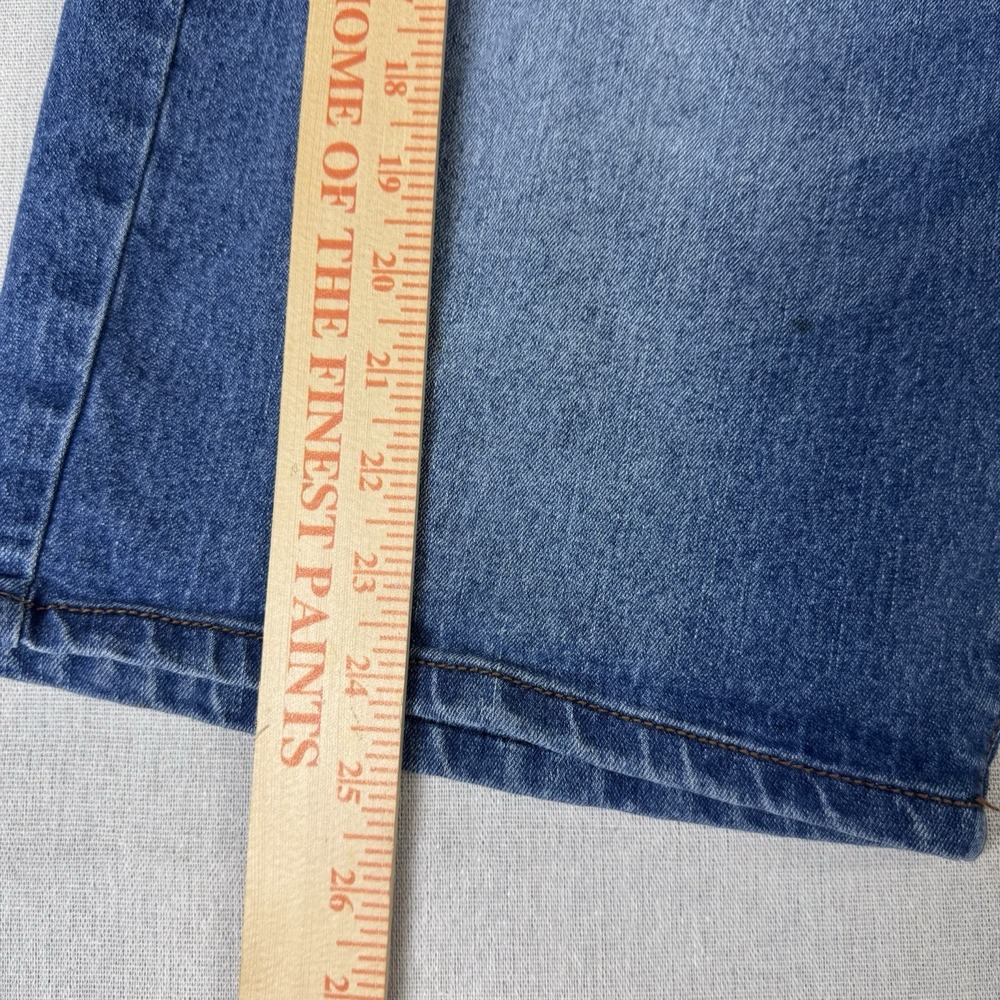 WXYZ MFG Co Men's Drifter Loose Fit Blue Denim Shorts Jorts Size 36x12 - Picture 8 of 10